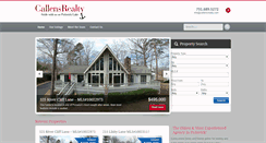 Desktop Screenshot of callensrealty.com